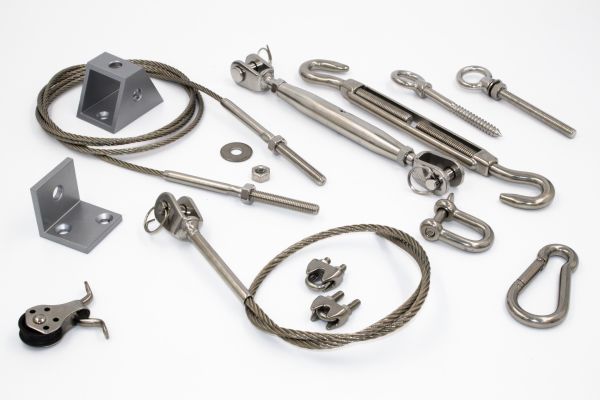 Befestigung und Pflege