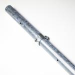 Preview: Sonnensegelmast Ø 101,6 x 4,0 mm 300 cm