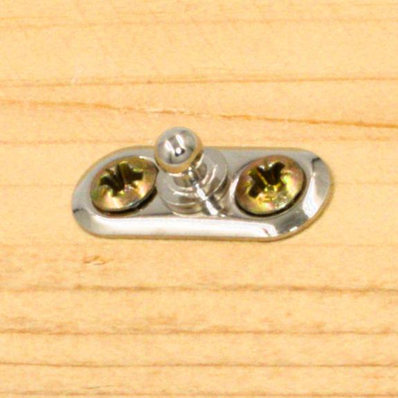 Schnellverschluss Unterteil Lochplatte