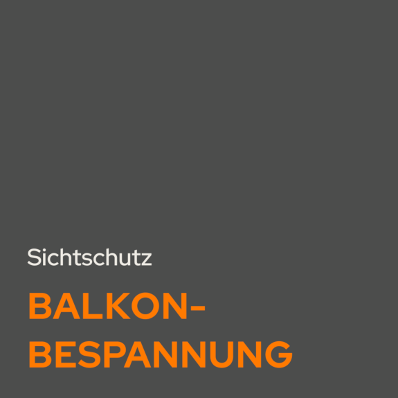 Balkonbespannung