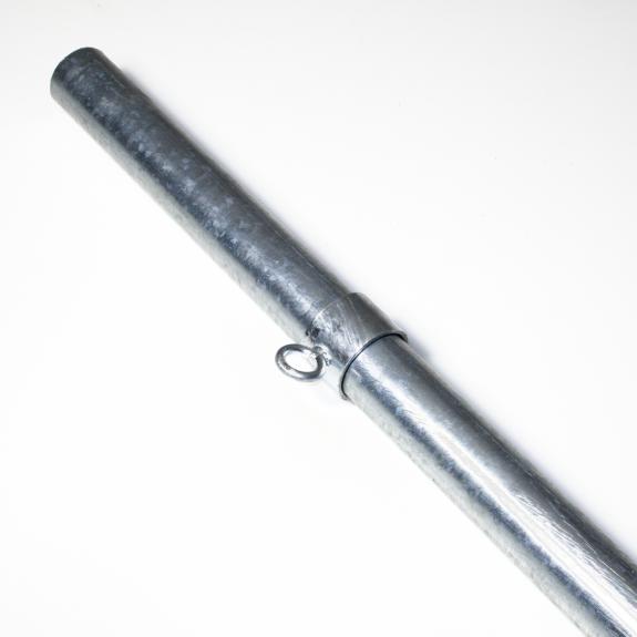 Sonnensegelmast Ø 101,6 x 4,0 mm 300 cm