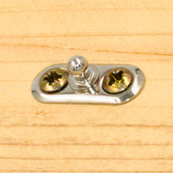 Schnellverschluss Unterteil Lochplatte